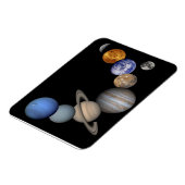 Solarsystem Planets Magnet (Linke Seite)