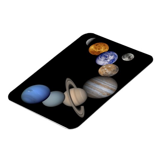 Solarsystem Planets Magnet (Linke Seite)