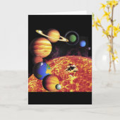Solarsystemkarte Karte (Gelbe Blume)
