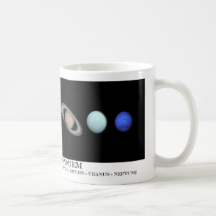 Solarsystems-Planeten-Tasse Kaffeetasse