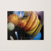 Solarsystems-Planetenmontage-Raum-Fotos der NASAs Puzzle (Horizontal)