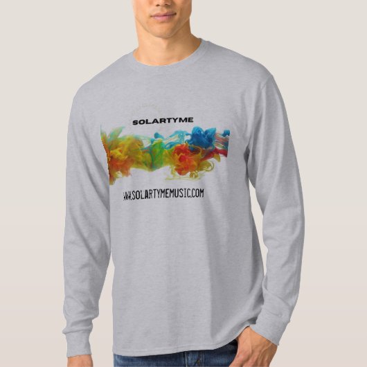 SolarTyme - Farbe - T-Shirt mit langen Siebe (Vorderseite)