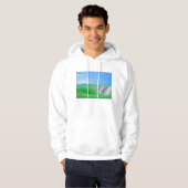 Solarzelle für erneuerbare Energien Hoodie (Vorne ganz)