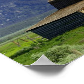 Solarzelle in Grand Tetons Poster (Ecke)