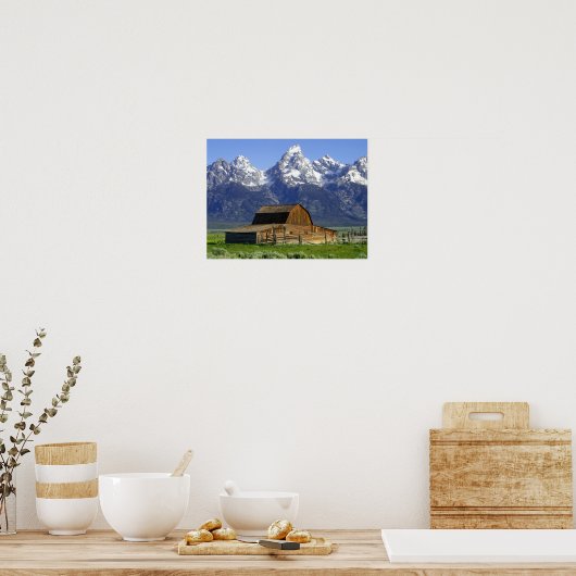 Solarzelle in Grand Tetons Poster (Küche)