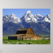 Solarzelle in Grand Tetons Poster (Vorne)