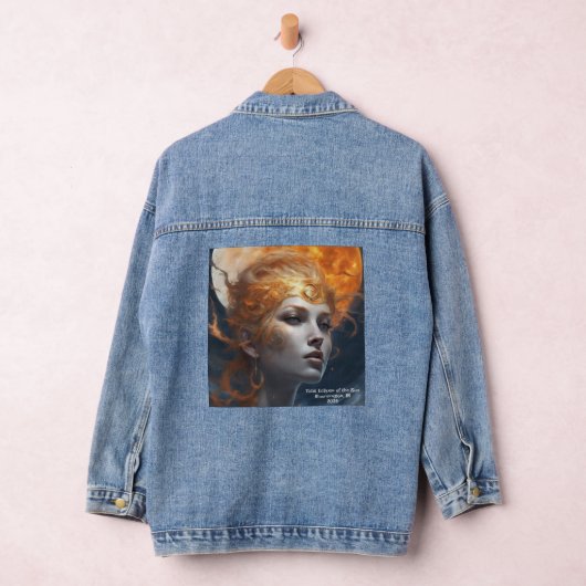 Solarzelle, mythische Prinzessin, Text 2024 hinzuf Jeansjacke (Hangar)