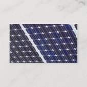 Solarzelle, Name, Anschrift 1, Anschrift 2, Kontak Visitenkarte (Rückseite)