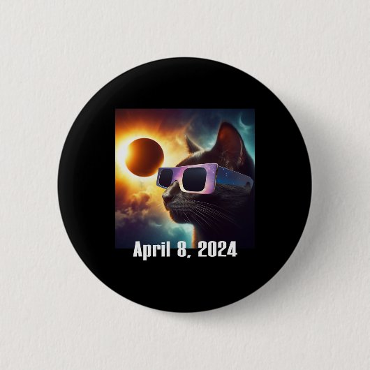 Solarzelle tragen Eclipse Pop Culture Button (Vorderseite)