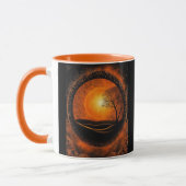 Solarzellen-Eclipse der Sun-GPS-Koordinaten Tasse (Links)