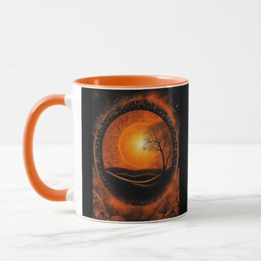 Solarzellen-Eclipse der Sun-GPS-Koordinaten Tasse (Links)