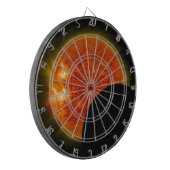 Solarzellen-Eclipse in Arbeit Dartscheibe (Vorderseite Links)