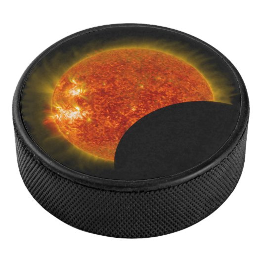 Solarzellen-Eclipse in Arbeit Eishockey Puck (3/4)