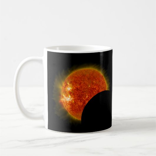 Solarzellen-Eclipse in Arbeit Kaffeetasse (Links)