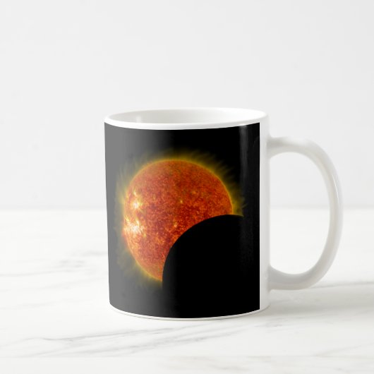 Solarzellen-Eclipse in Arbeit Kaffeetasse (Rechts)