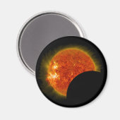Solarzellen-Eclipse in Arbeit Magnet (Vorderseite/Rückseite)