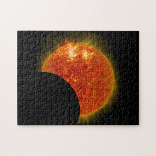 Solarzellen-Eclipse in Arbeit Puzzle (Horizontal)