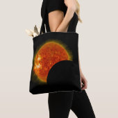 Solarzellen-Eclipse in Arbeit Tasche (Von Nahem)