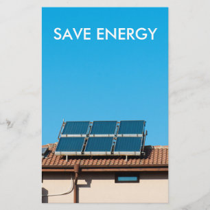 Solarzellenanlage Flyer