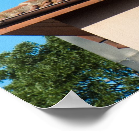 Solarzellenanlage Poster (Ecke)