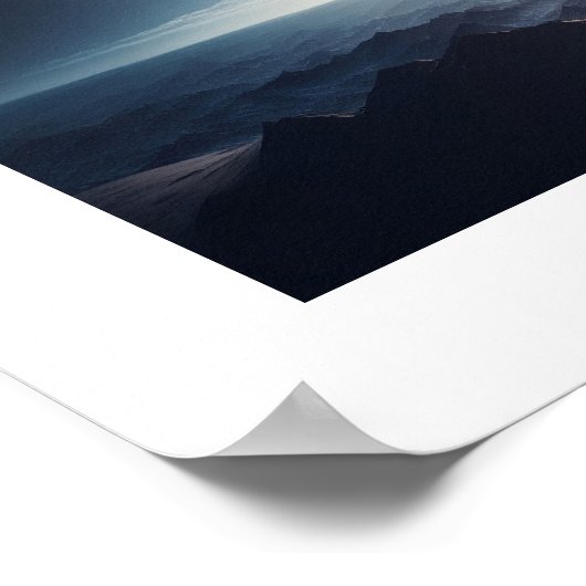 Solarzellenplakat Poster (Ecke)