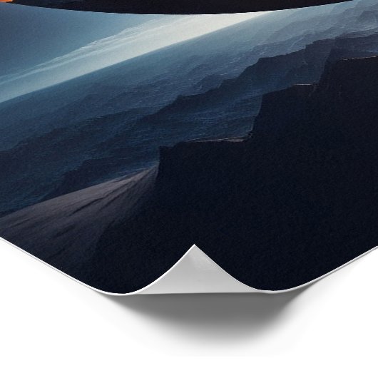 Solarzellenplakat Poster (Ecke)