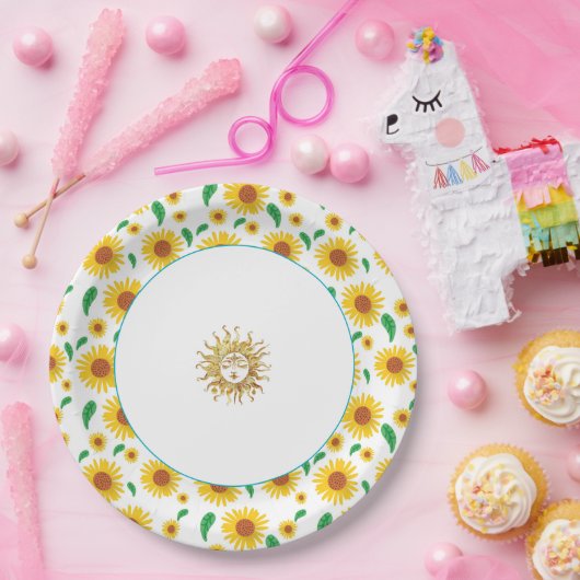 Solarzellenplatte Pappteller (Party)