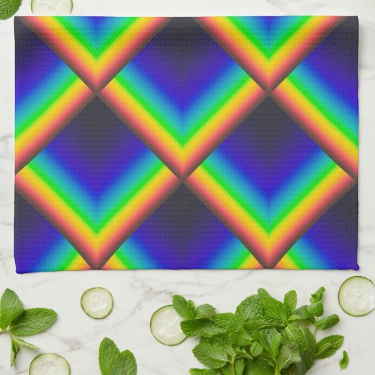 Solarzellenspektrum Geschirrtuch (Gefaltet)