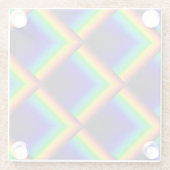 Solarzellenspektrum Glasuntersetzer (Rückseite)