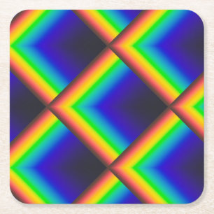 Solarzellenspektrum Rechteckiger Pappuntersetzer