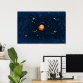 SolarzzzSolar-System Poster (Heimbüro)
