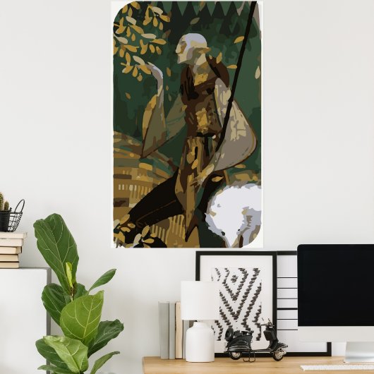 Solas Tarot Card 1 Poster (Heimbüro)