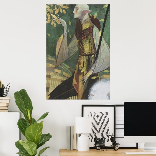 solas tarot card poster (Heimbüro)