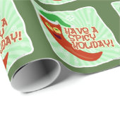 Solch ein würziger Feiertag Geschenkpapier (Rolleneckpunkt)