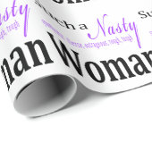 Solch eine eklige Frau Geschenkpapier (Rolleneckpunkt)