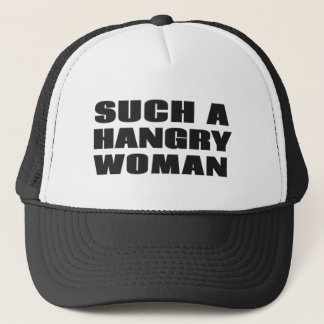 Solch eine Hangry Frau Truckerkappe