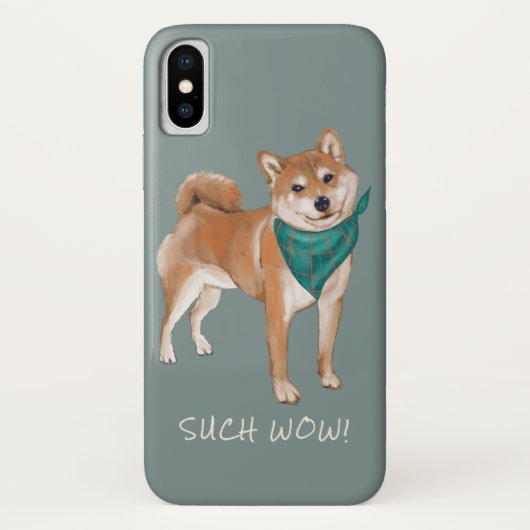 Solch Wow! Doge iPhone / iPad Hülle (Rückseite)