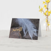 Solche Sachen wie Träume CC0844 Shakespeare Zitat Karte (Gelbe Blume)