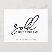 Sold Happy Closing Day Real Anwesen