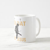 Soldat 2Dieser Soldat Liebe Jesus Kaffeetasse (VorderseiteRechts)