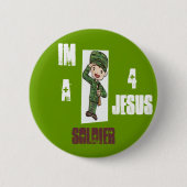 Soldat 4 Jesus Button (Vorderseite)