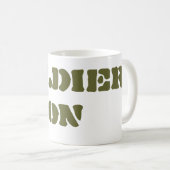 Soldat auf Tasse (VorderseiteRechts)