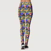 Soldat-Dackel Leggings (Rückseite)