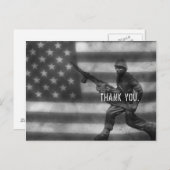 Soldat danke Ihnen Postcard Postkarte (Vorne/Hinten)