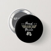 Soldat der amerikanischen Armee Button (Vorne & Hinten)