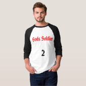 Soldat der Gott-Armee T-Shirt (Vorne ganz)