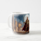 Soldat der Liebe Römischer Krieger Frau Tasse (Vorderseite Links)