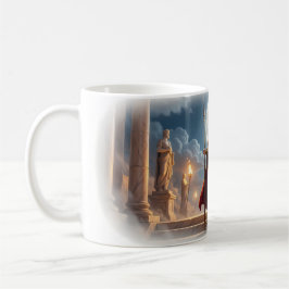 Soldat der Liebe Römischer Krieger Frau Tasse