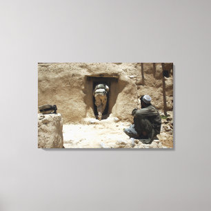 Soldat der Nationalgarde Leinwanddruck