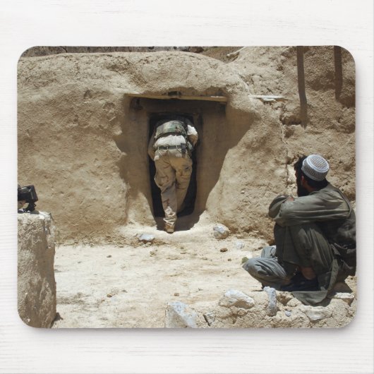 Soldat der Nationalgarde Mousepad (Vorne)